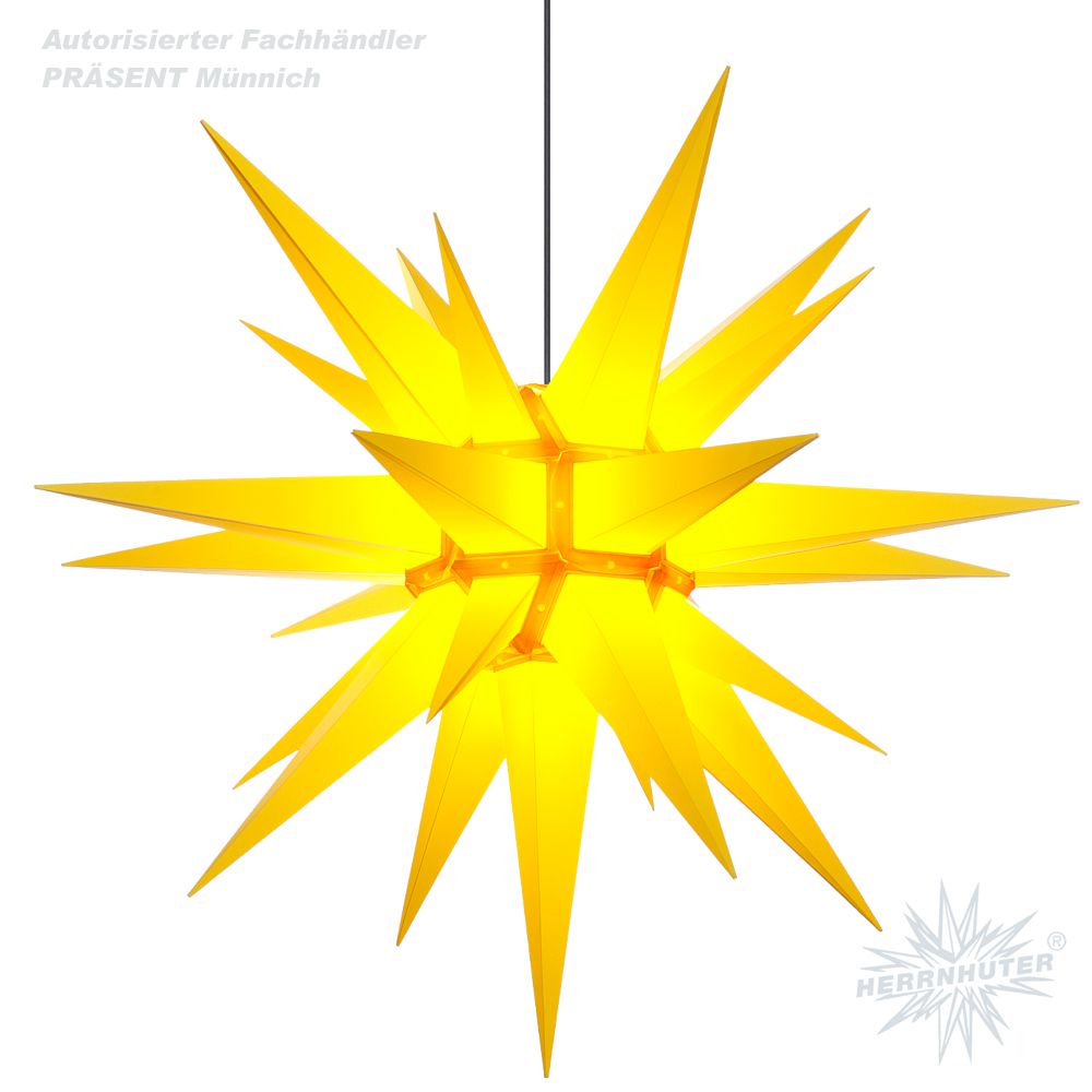 Artikel Bild: Außenstern 130 cm - gelb - Herrnhuter Stern aus Kunststoff