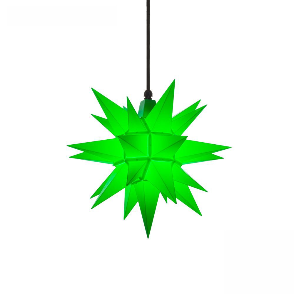 Artikel Bild: Außenstern 40 cm - grün - Herrnhuter Stern aus Kunststoff