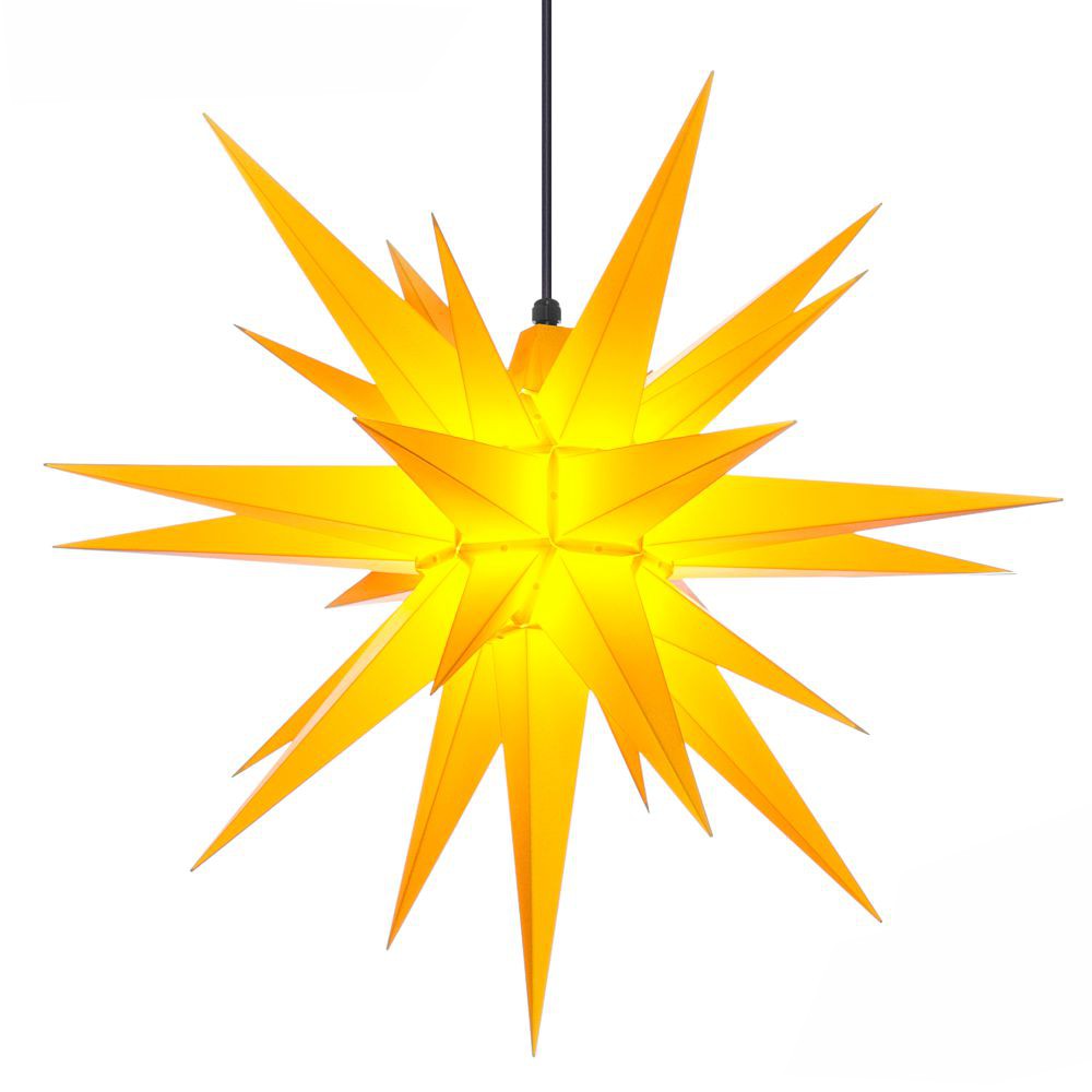 Artikel Bild: Außenstern 68 cm - gelb - Herrnhuter Stern aus Kunststoff