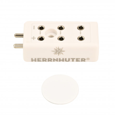Artikel Bild: 4-fach Verteiler - Herrnhuter Mini- und Miniaturstern