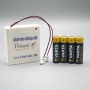 Details-Batteriehalter OHNE Timer für 4 AA-Batterien = 6 Volt