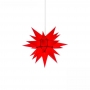 Details-Herrnhuter Stern - Innenstern aus Papier 40 cm - rot