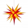 Details-Herrnhuter Stern - Innenstern aus Papier 70 cm - gelb/rot