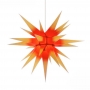 Herrnhuter Stern - Innenstern aus Papier 70 cm - gelb/Kern rot