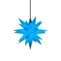 Außenstern 40 cm - blau - Herrnhuter Stern aus Kunststoff