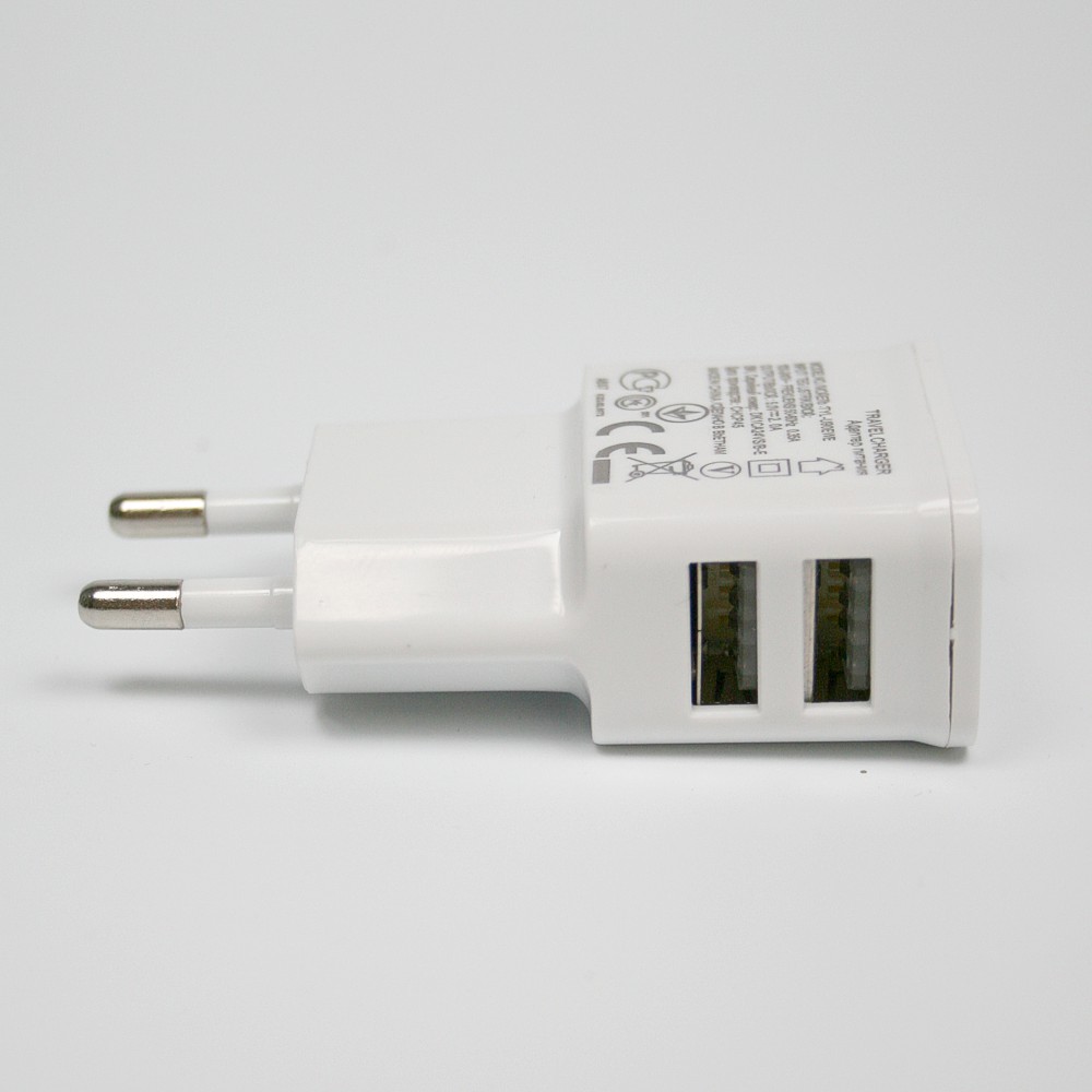 USB-Netzgerät - 5 V / 2.000 mA - doppelter seitlicher Ausgang - 470 - 196 - 0 - 1