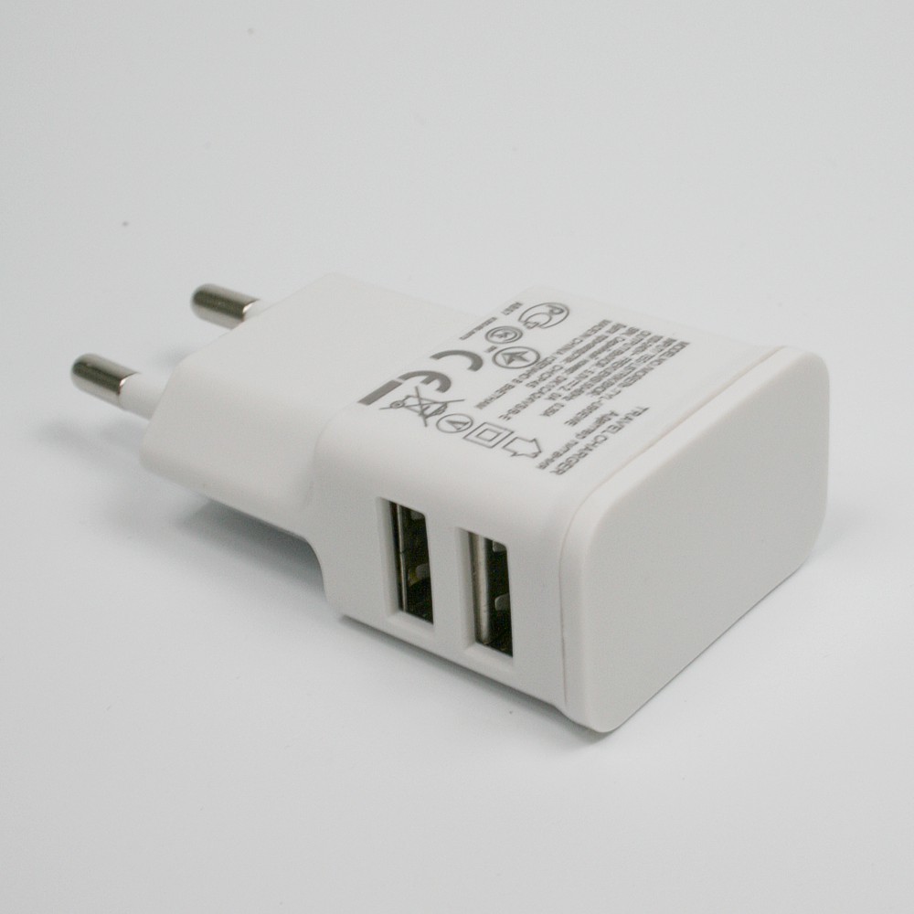 USB-Netzgerät - 5 V / 2.000 mA - doppelter seitlicher Ausgang - 470 - 196 - 0 - 1