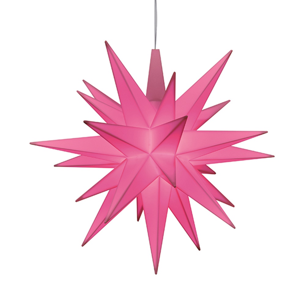 Ministern - rosa - Herrnhuter Stern 13 cm - Limitierte Edition 2021 - 578 - 236 - 0 - 1